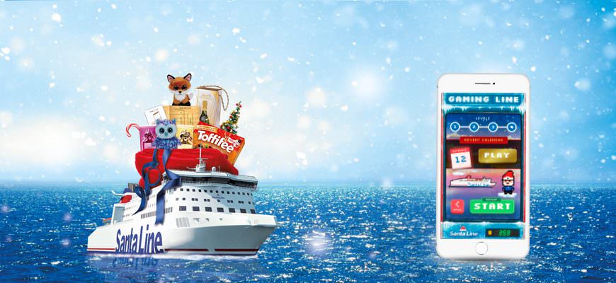 Santa Line Advent Calendar