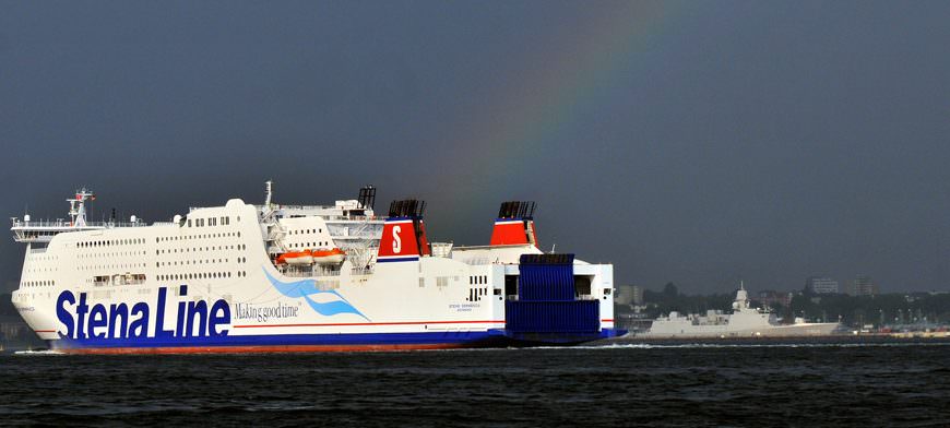 Stena Germanica under the rainbow by Behling 20110606