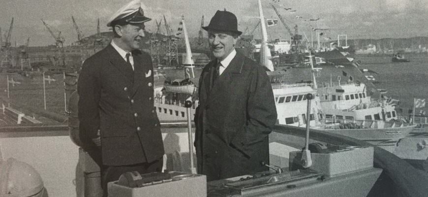 Alan Junger together with Sten A. Olsson