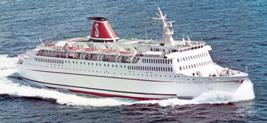 STENA OLYMPICA At delivery in 1972